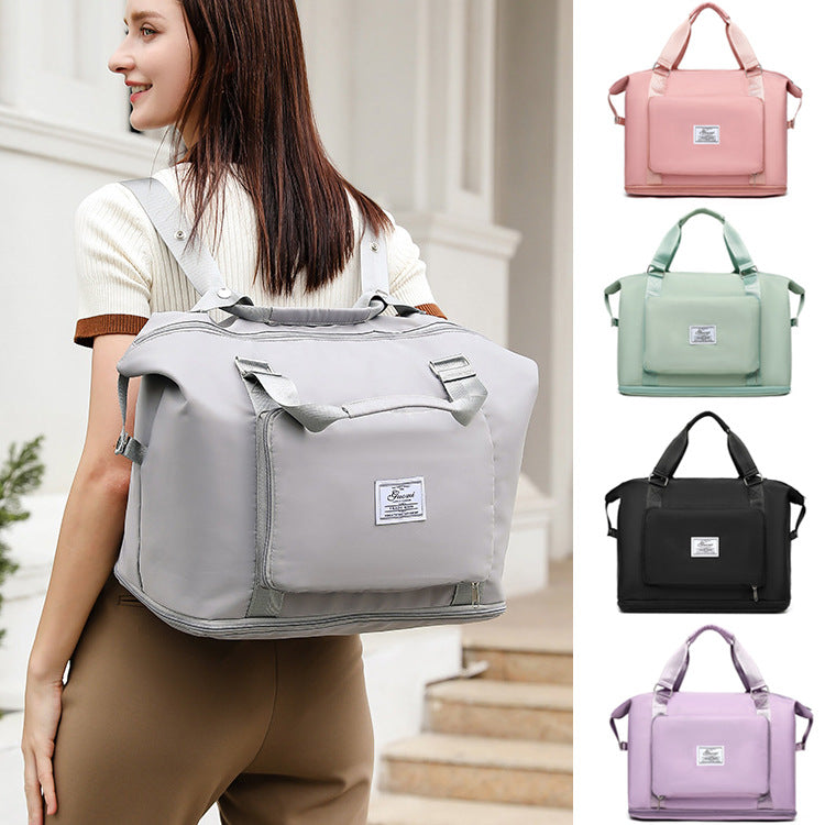 Folding Travel Bags For Backpack Handbag Sholder Bag Gym Fitness Weekender Overnight Women Folding Travel Bags For Backpack Handbag Sholder Bag Gym Fitness Weekender Overnight Women